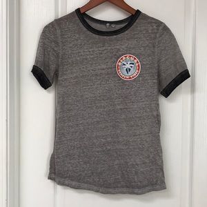 Rip Curl Search Vines Distressed Fabric Tee